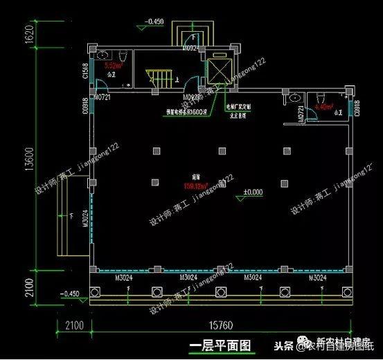 5款三層農村建房別墅設計圖，豪華大氣，外觀經典，三代不過時
