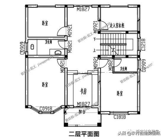 5款三層農村建房別墅設計圖，豪華大氣，外觀經典，三代不過時