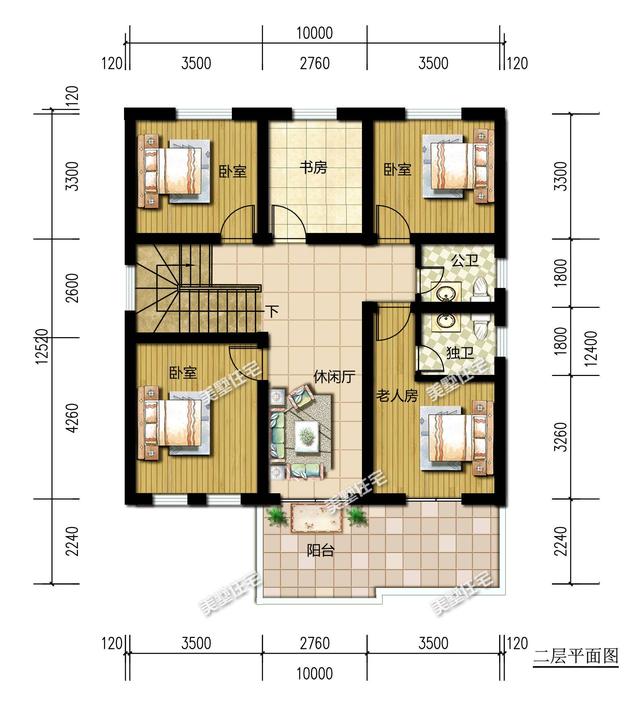 兩款法式浪漫別墅設計圖推薦，好看又實用