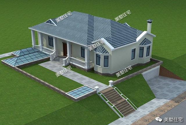 兩款法式浪漫別墅設計圖推薦，好看又實用