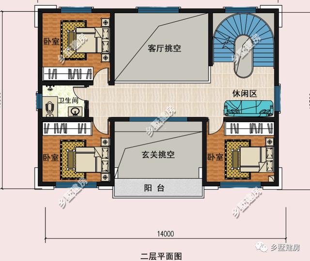 這款新中式別墅設計圖，整體效果令人驚嘆，簡直太漂亮了