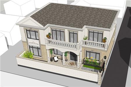 2026年農村新款別墅設計圖，外觀干凈簡約，戶型布局沒得挑