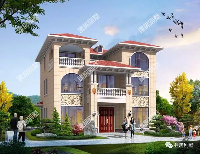 適合農村自建的兩棟別墅設計圖，都是非常受歡迎的爆款戶型