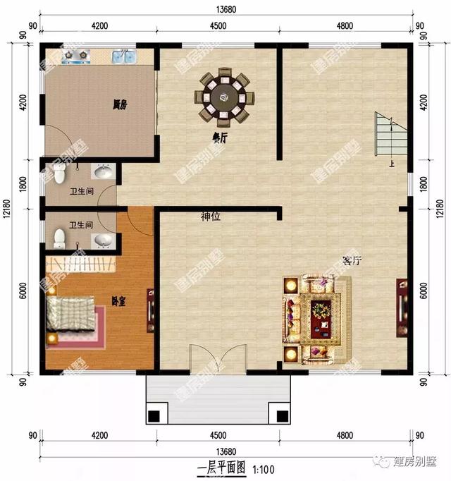 適合農村自建的兩棟別墅設計圖，都是非常受歡迎的爆款戶型