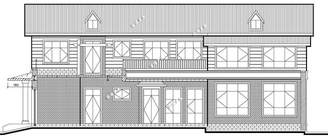 二層美式民宅設計圖，功能設計齊全，根據住戶需求設計