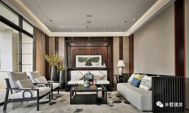 經濟實惠的中式四合院別墅設計圖，簡潔、耐看