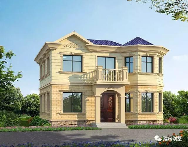 兩棟農村別墅設計圖，戶型很通透，布局各有自己的特色