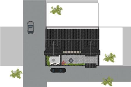 想建二層農村自建房，有這款新中式別墅設計圖就夠了