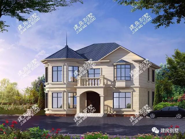 戶型較相似的自建房設計圖，都是很好的自建房戶型