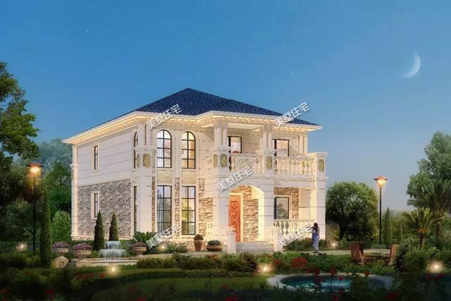 10X13米二層別墅設計圖，外觀精美，居住舒適，享受平淡的幸福