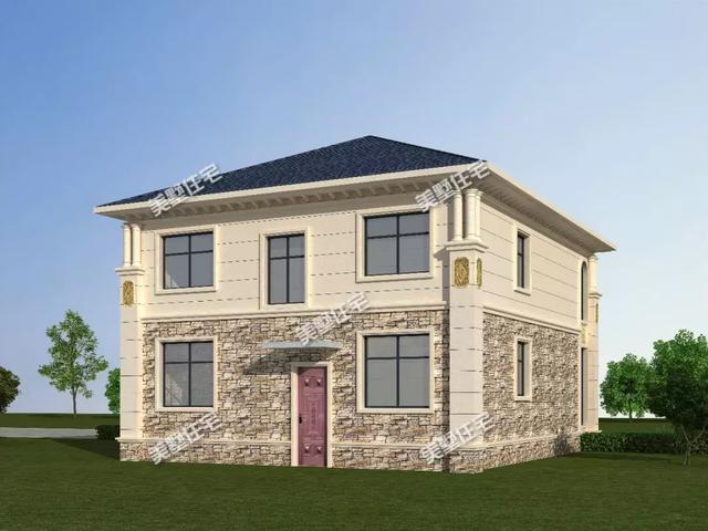 10X13米二層別墅設計圖，外觀精美，居住舒適，享受平淡的幸福