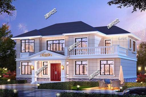 農(nóng)村最漂亮二層別墅設(shè)計(jì)圖，漂亮的戶型，一眼就能讓人心動(dòng)