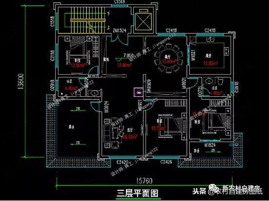 5款三層鄉(xiāng)村自建小別墅，框架結(jié)構(gòu)70年使用年限，三代都不過時