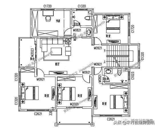 5款三層鄉(xiāng)村自建小別墅，框架結(jié)構(gòu)70年使用年限，三代都不過時