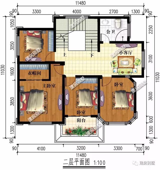 豪華別墅設計圖，建豪華住宅肯定少不了這兩款戶型