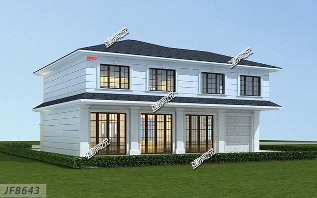 漂亮的二層歐式別墅設(shè)計(jì)圖，蓋在農(nóng)村沒人敢說你土