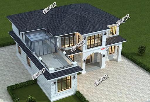 漂亮的二層歐式別墅設(shè)計(jì)圖，蓋在農(nóng)村沒人敢說你土