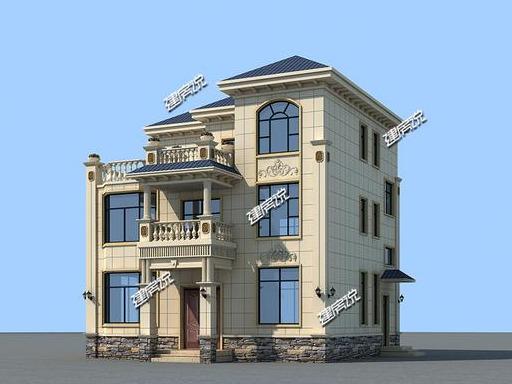 小占地豪宅設計圖，家有小宅基地，這樣建房豪華到爆，鄰居見了都說好