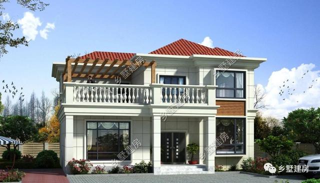兩層農村小別墅設計圖，簡單大方的實用款才是最適合農村自建的