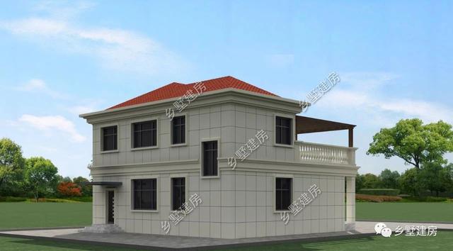 兩層農村小別墅設計圖，簡單大方的實用款才是最適合農村自建的