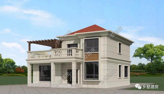 兩層農村小別墅設計圖，簡單大方的實用款才是最適合農村自建的