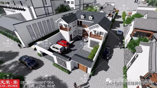 8套中式風格農村別墅設計圖，經濟舒適又好看