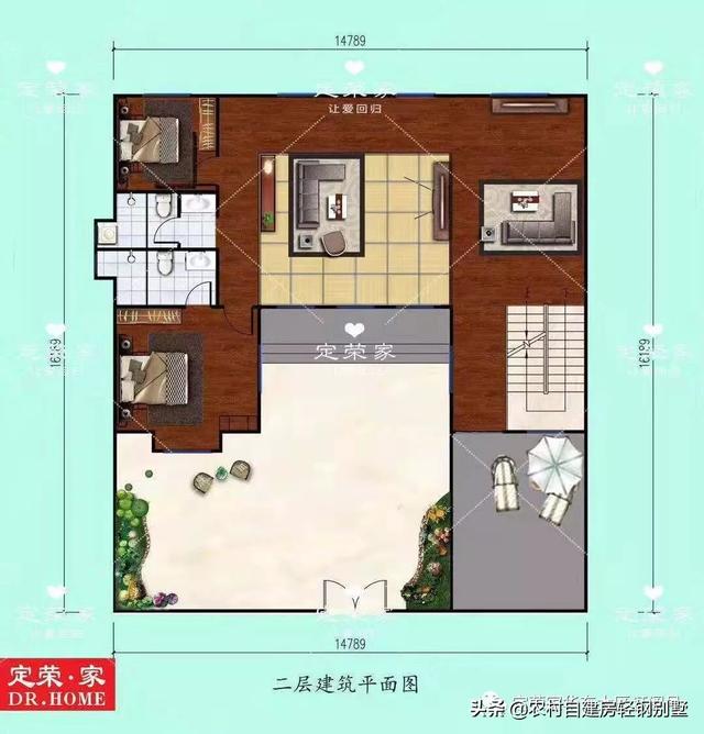 8套中式風格農村別墅設計圖，經濟舒適又好看