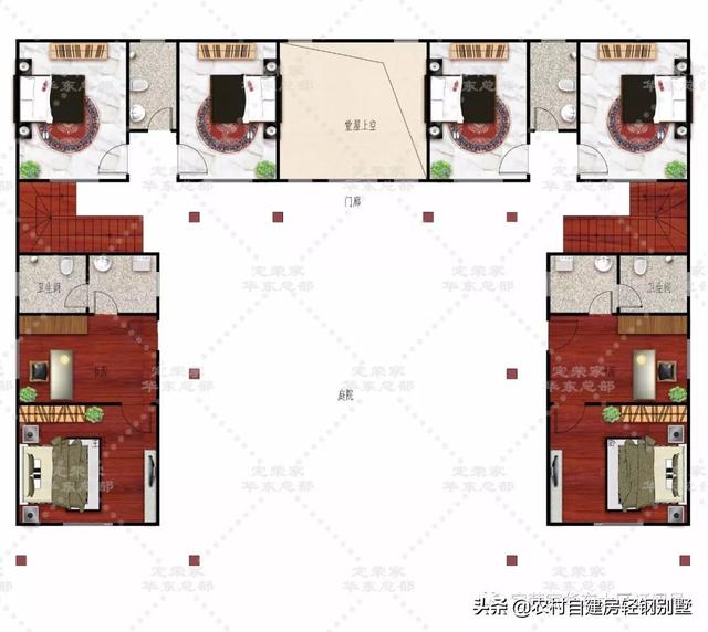 8套中式風格農村別墅設計圖，經濟舒適又好看