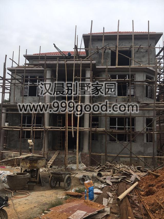 經(jīng)典氣派農(nóng)村別墅設(shè)計(jì)圖，13.1X11.4米，提高了居住的安全舒適性