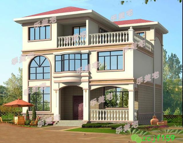 農村三層別墅設計圖自建房建筑結構水電施工圖，各個功能的布局合理及舒適