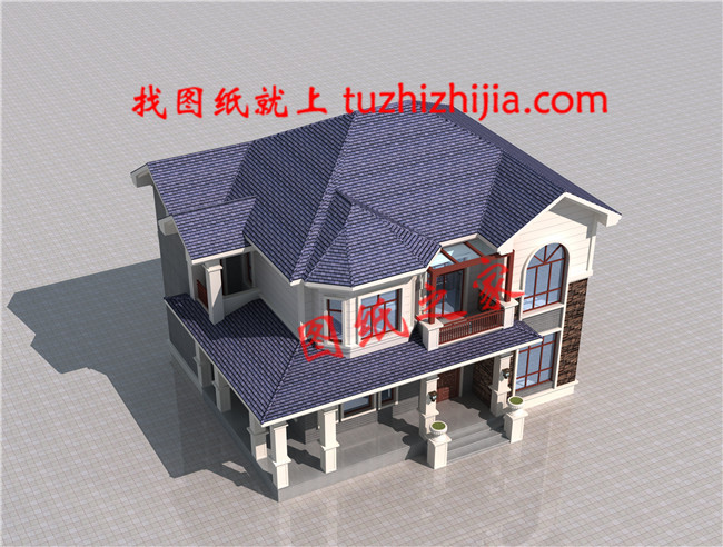 2019年12×10米農(nóng)村二層樓房設(shè)計(jì)圖,外觀優(yōu)雅,戶型合理