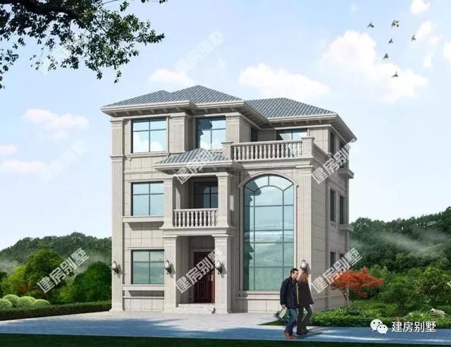 三層自建房設計圖，占地面積120左右，戶型設計合理，布局好