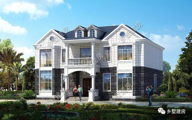 三層歐式別墅設(shè)計(jì)圖，在農(nóng)村蓋一棟養(yǎng)老生活樂逍遙
