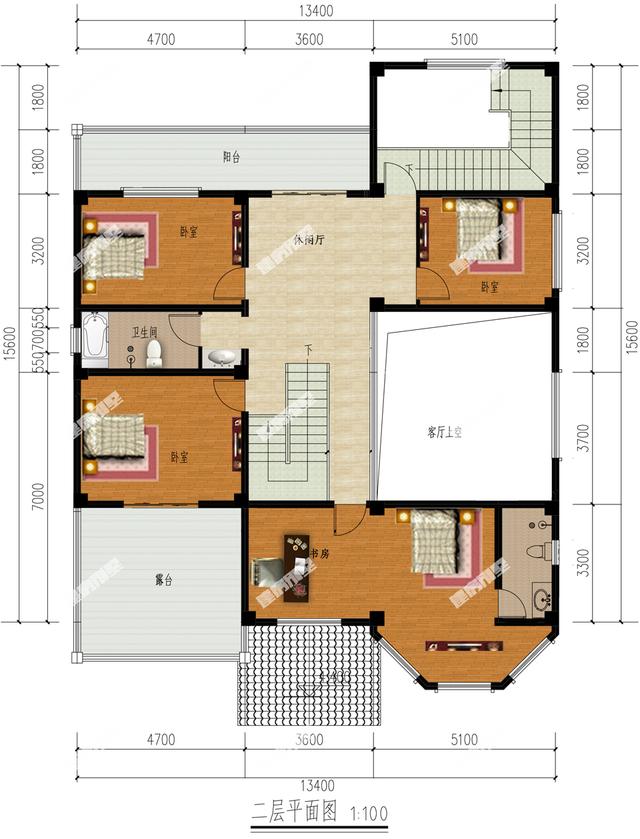 3棟農村小別墅設計圖，合理充分利用空間，小宅基地的福音。