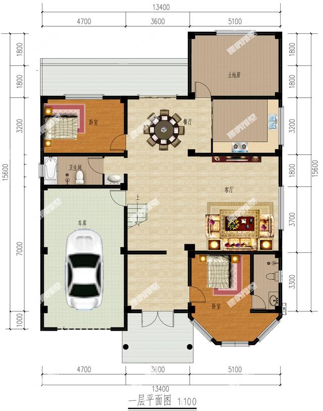 3棟農村小別墅設計圖，合理充分利用空間，小宅基地的福音。