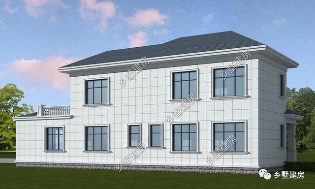 28萬農(nóng)村二層歐式別墅，低調(diào)奢華上檔次，農(nóng)村建房必不可少！