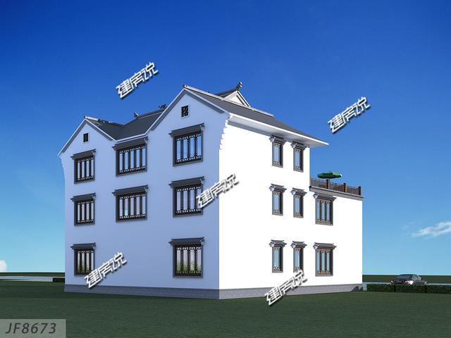 最受歡迎的中式經(jīng)典四合院，70萬(wàn)蓋一棟，享受山水田園的生活！