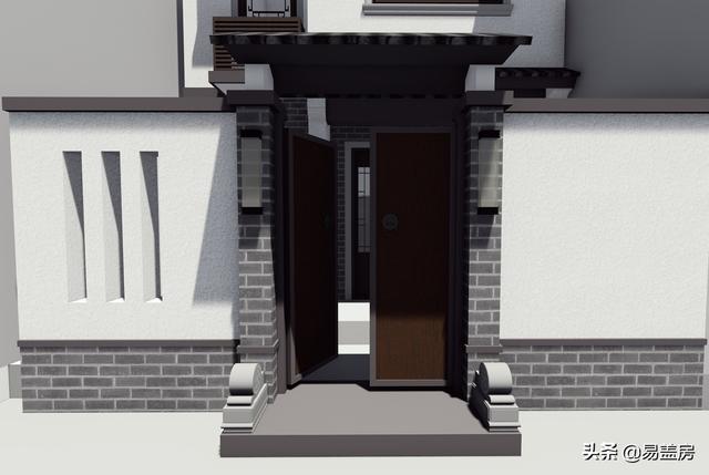 三層徽派別墅設計圖，28萬輕輕松松拿下，寬敞臥室鄉親都羨慕