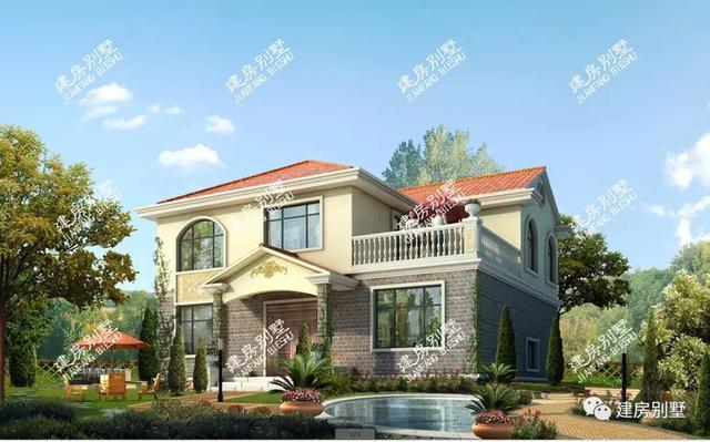 三棟農(nóng)村受歡迎的二層自建房，外觀漂亮，造價(jià)實(shí)惠，你們村肯定有人建