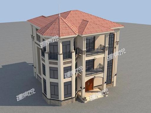 花60萬建的豪宅，在村里只能算是普通家庭，在村里還排不上名次。