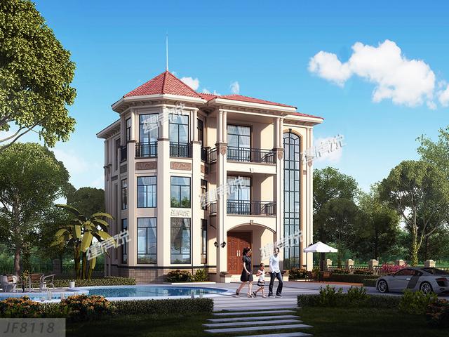 花60萬建的豪宅，在村里只能算是普通家庭，在村里還排不上名次。