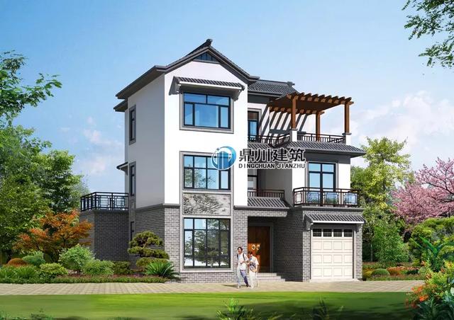 精選農村9款經典別墅戶型，第一款、第九款都是共堂屋雙拼別墅，包你喜歡！