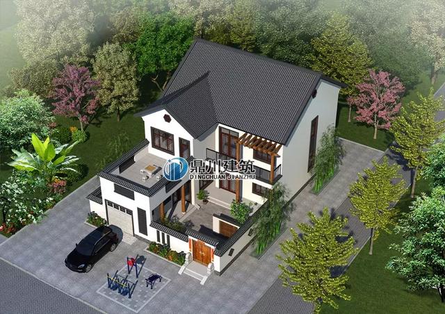 精選農村9款經典別墅戶型，第一款、第九款都是共堂屋雙拼別墅，包你喜歡！