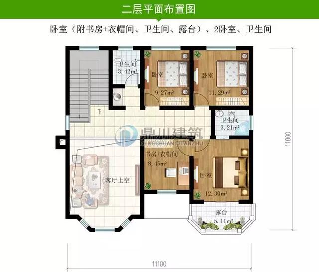 精選農村9款經典別墅戶型，第一款、第九款都是共堂屋雙拼別墅，包你喜歡！