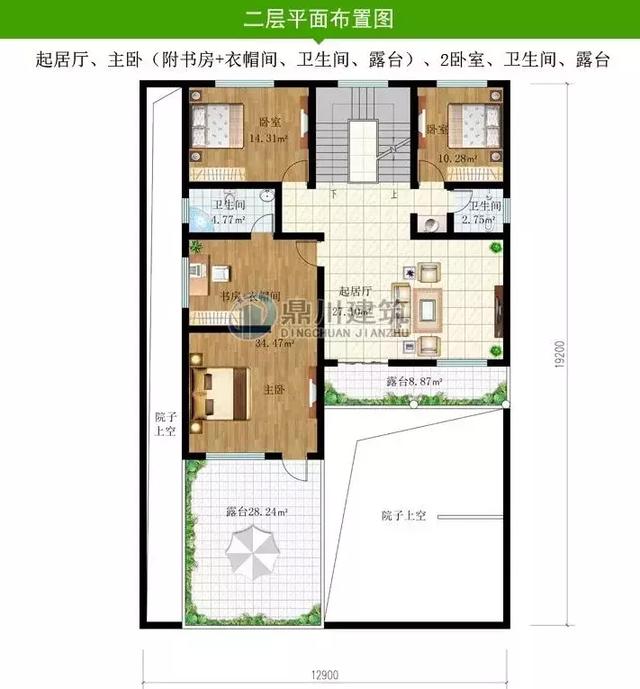 精選農村9款經典別墅戶型，第一款、第九款都是共堂屋雙拼別墅，包你喜歡！