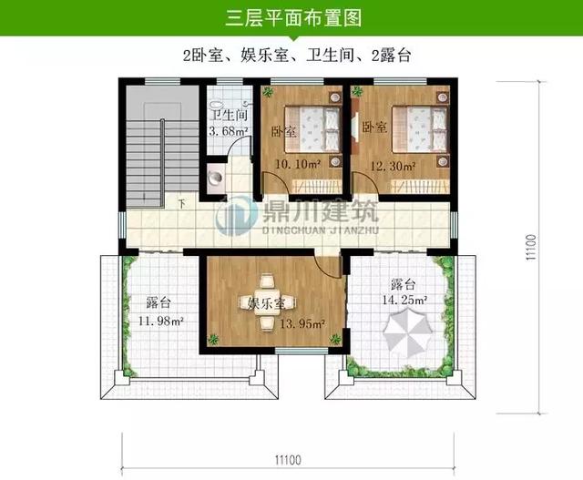 精選農村9款經典別墅戶型，第一款、第九款都是共堂屋雙拼別墅，包你喜歡！
