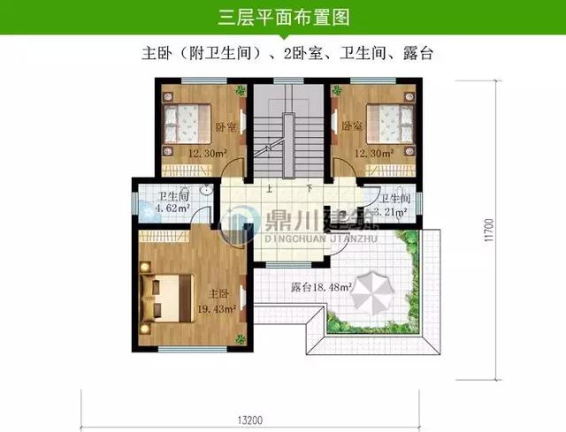 精選農村9款經典別墅戶型，第一款、第九款都是共堂屋雙拼別墅，包你喜歡！