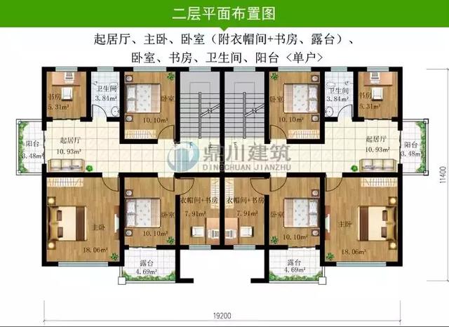 精選農村9款經典別墅戶型，第一款、第九款都是共堂屋雙拼別墅，包你喜歡！