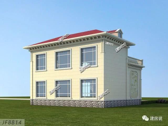 花33萬(wàn)建了棟漂亮二層歐式別墅，外觀清新靚麗，室內(nèi)布局贊，四方八鄰繞路來(lái)參觀