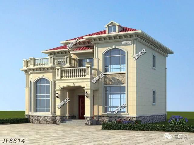 花33萬(wàn)建了棟漂亮二層歐式別墅，外觀清新靚麗，室內(nèi)布局贊，四方八鄰繞路來(lái)參觀